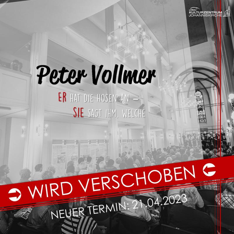 Titelbild Peter Vollmer-