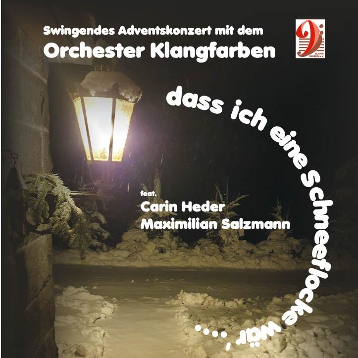 Titelbild Swingendes Adventskonzert mit dem Orchester Klangfarben