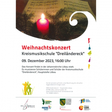 Weihnachtskonzert der Kreismusikschule
