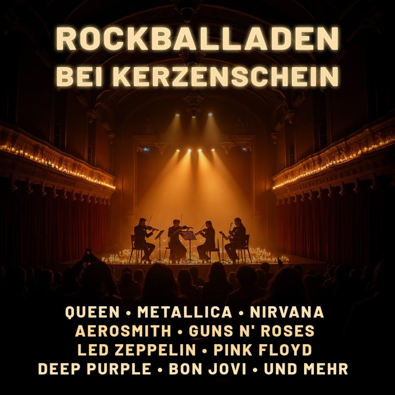 Titelbild Rockballaden bei Kerzenschein