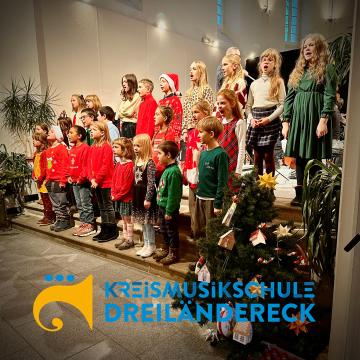 Weihnachtskonzert der Kreismusikschule Dreiländereck